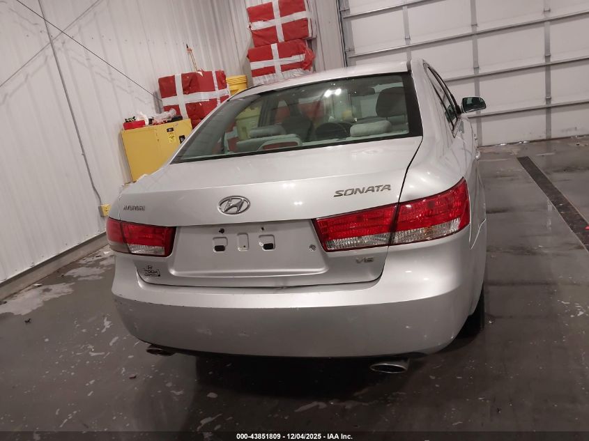 2006 Hyundai Sonata Gls V6/Lx V6 VIN: 5NPEU46F36H085764 Lot: 43851809