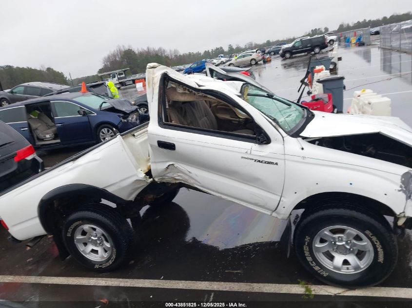 2003 Toyota Tacoma VIN: 5TEPM62NX3Z278620 Lot: 43851825