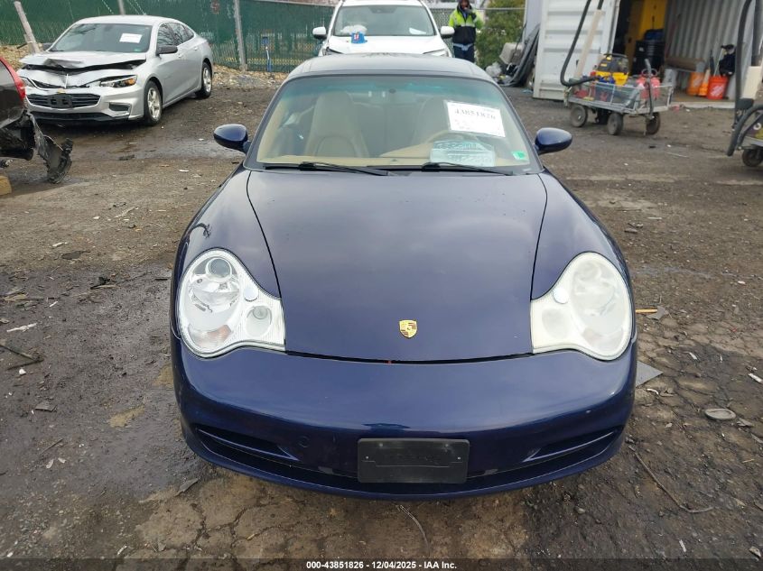 2003 Porsche 911 Carrera/Carrera 4 VIN: WP0CA29903S653010 Lot: 43851826