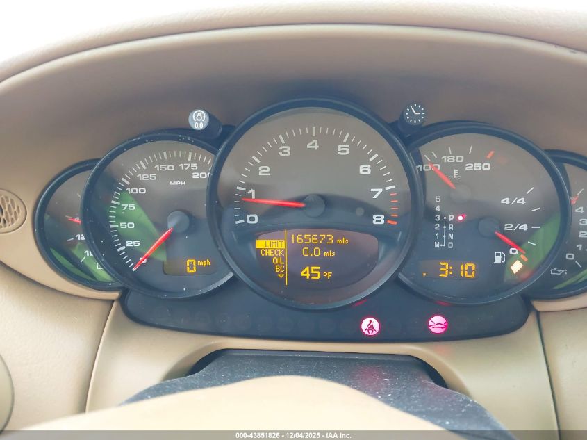 2003 Porsche 911 Carrera/Carrera 4 VIN: WP0CA29903S653010 Lot: 43851826