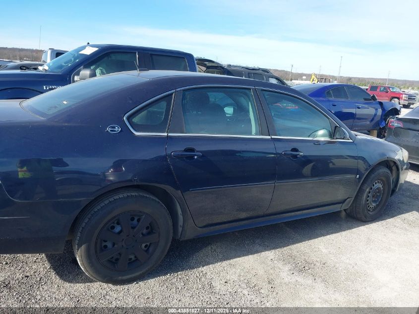 2009 Chevrolet Impala Ls VIN: 2G1WB57N491285475 Lot: 43851827
