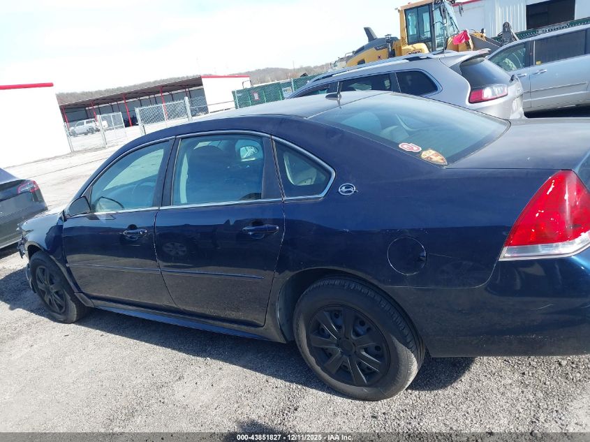 2009 Chevrolet Impala Ls VIN: 2G1WB57N491285475 Lot: 43851827
