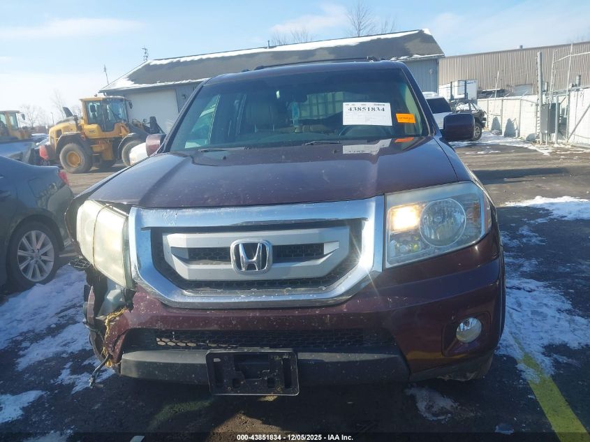 2009 Honda Pilot Ex-L VIN: 5FNYF48569B027209 Lot: 43851834