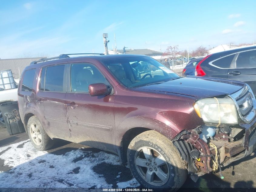 2009 Honda Pilot Ex-L VIN: 5FNYF48569B027209 Lot: 43851834