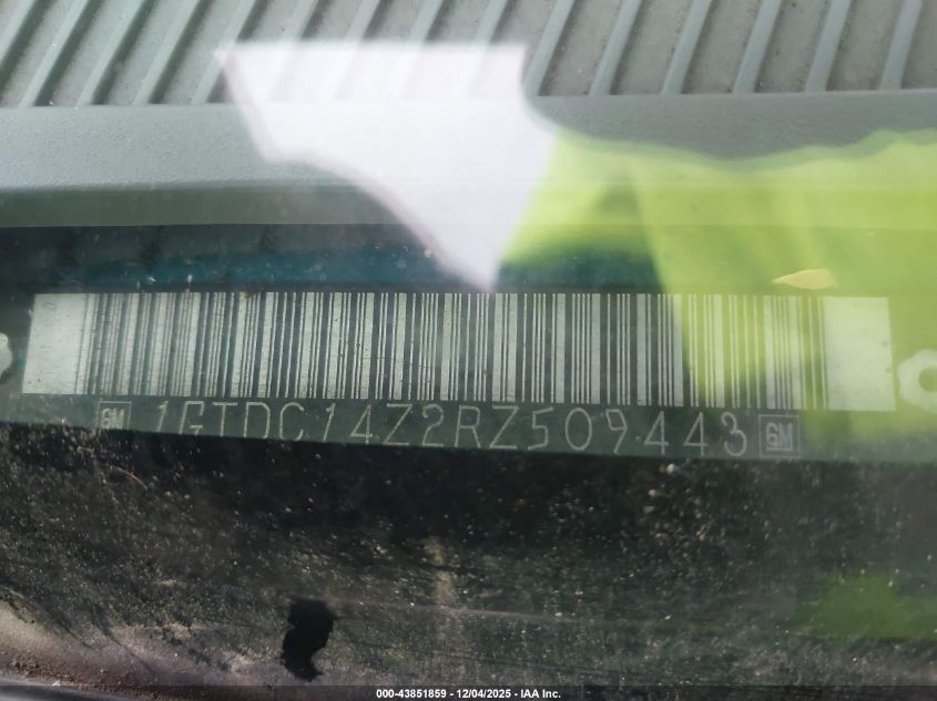 1GTDC14Z2RZ509443 1994 GMC SIERRA photo no. 9