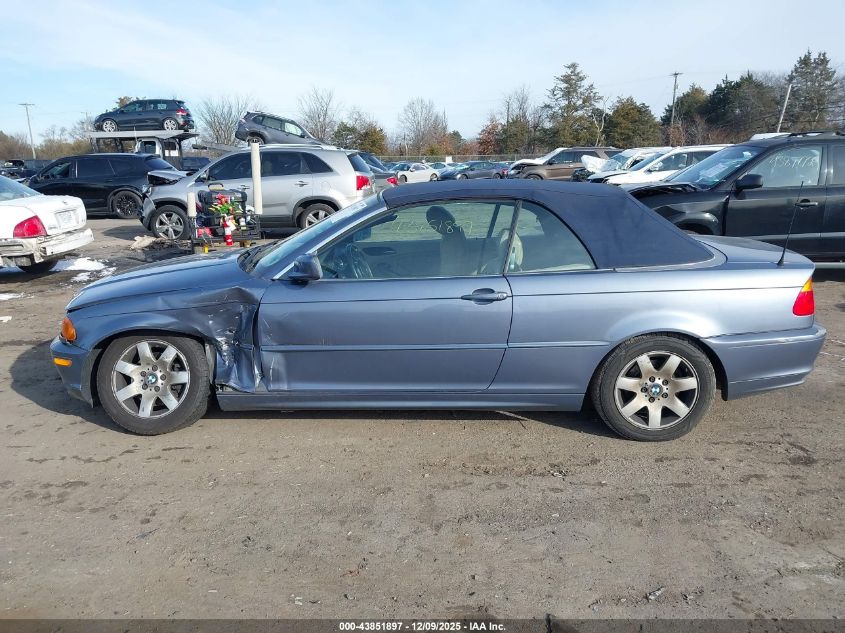 2001 BMW 325Ci VIN: WBABS33491JY41522 Lot: 43851897