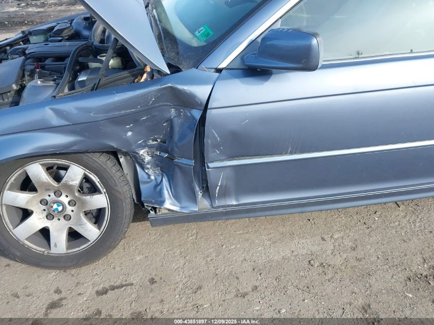 2001 BMW 325Ci VIN: WBABS33491JY41522 Lot: 43851897