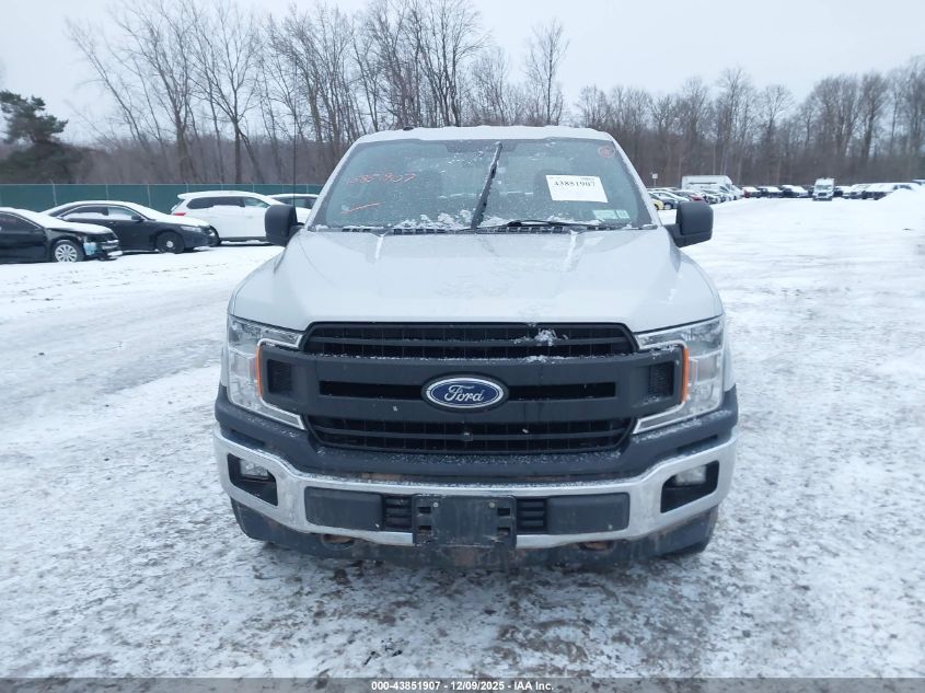 2018 Ford F-150 Xl VIN: 1FTFW1E51JKF37954 Lot: 43851907