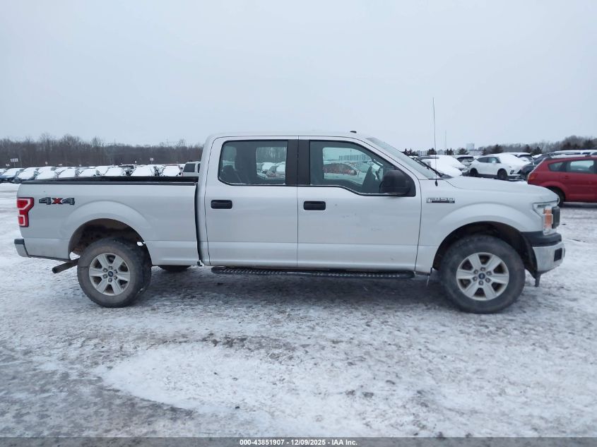 2018 Ford F-150 Xl VIN: 1FTFW1E51JKF37954 Lot: 43851907