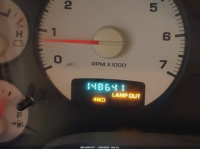 2004 Dodge Ram 1500 Slt/Laramie VIN: 1D7HU18N44S617902 Lot: 43851917