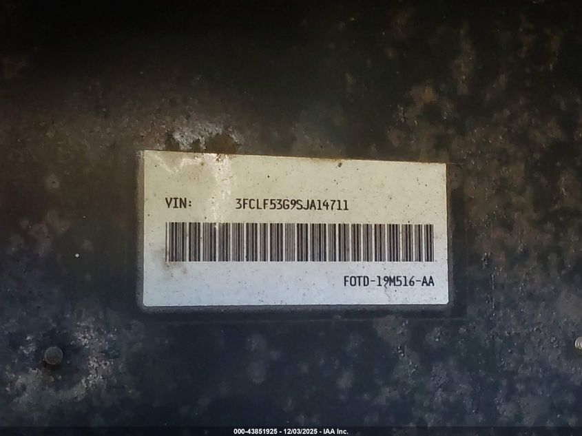 1995 Ford F530 Super Duty VIN: 3FCLF53G9SJA14711 Lot: 43851925