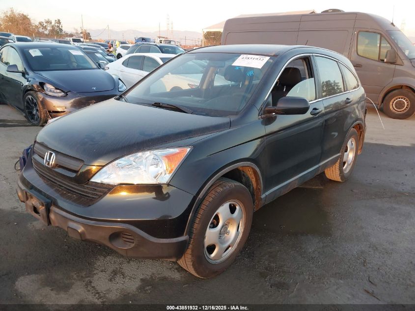 2008 Honda Cr-V Lx VIN: JHLRE38308C057885 Lot: 43851932