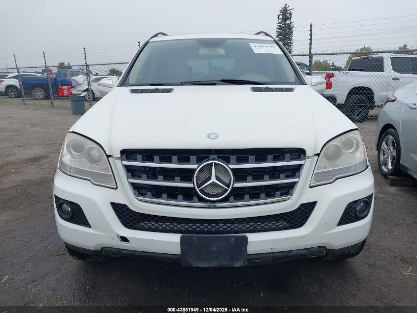 2009 Mercedes-Benz Ml 350 4Matic VIN: 4JGBB86E99A462290 Lot: 43851949