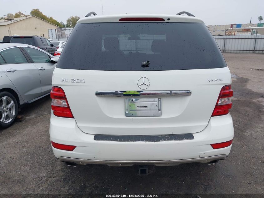 2009 Mercedes-Benz Ml 350 4Matic VIN: 4JGBB86E99A462290 Lot: 43851949