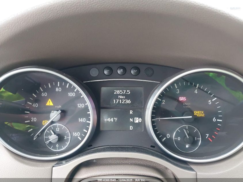 2009 Mercedes-Benz Ml 350 4Matic VIN: 4JGBB86E99A462290 Lot: 43851949