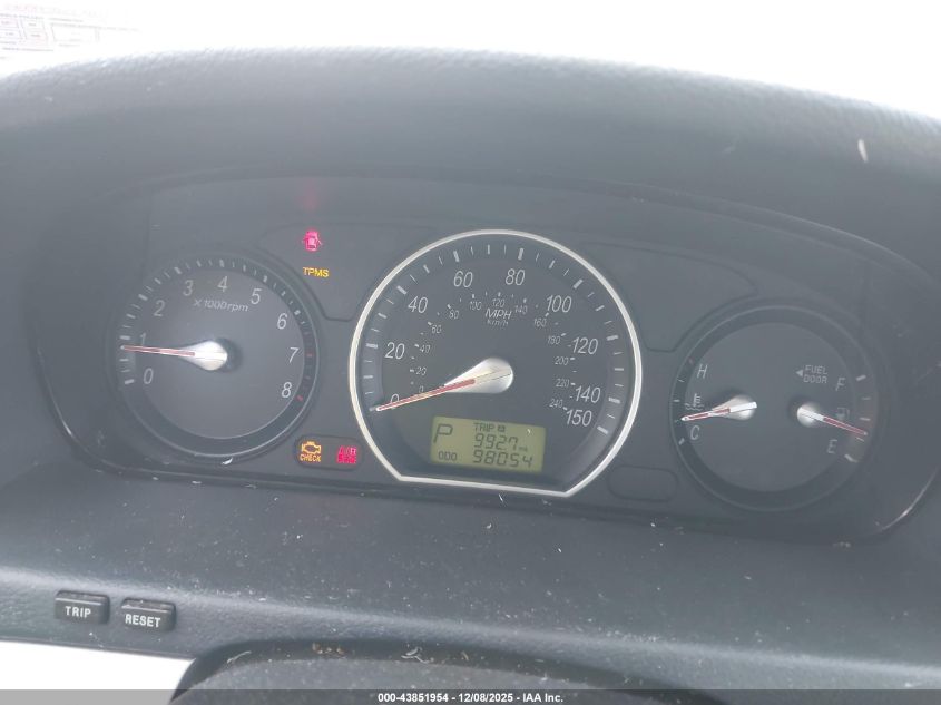 2008 Hyundai Sonata Gls VIN: 5NPET46C68H340709 Lot: 43851954