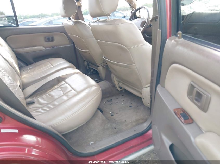 1998 Toyota 4Runner Sr5 V6 Limited VIN: JT3GN87R9W0073710 Lot: 43851955