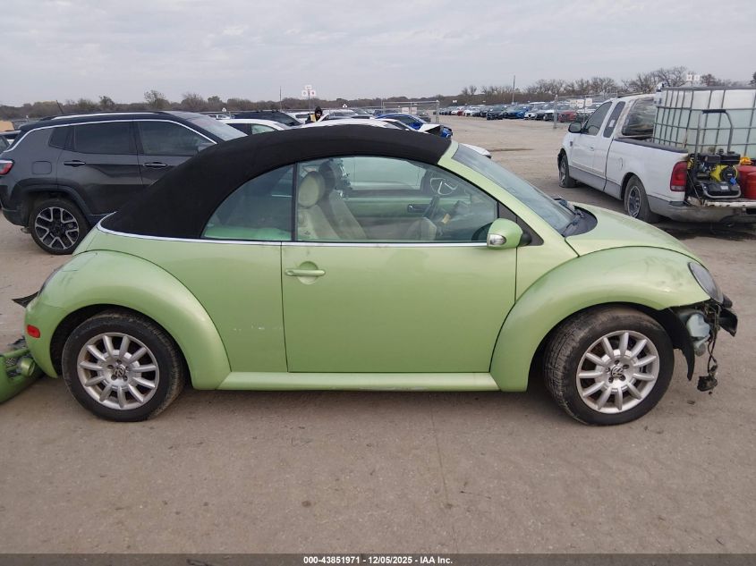 2005 Volkswagen New Beetle Gls VIN: 3VWCM31Y75M304774 Lot: 43851971
