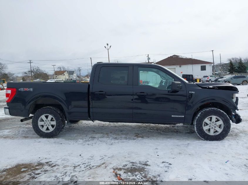 2022 Ford F-150 Xl VIN: 1FTFW1ED7NFB30176 Lot: 43851991