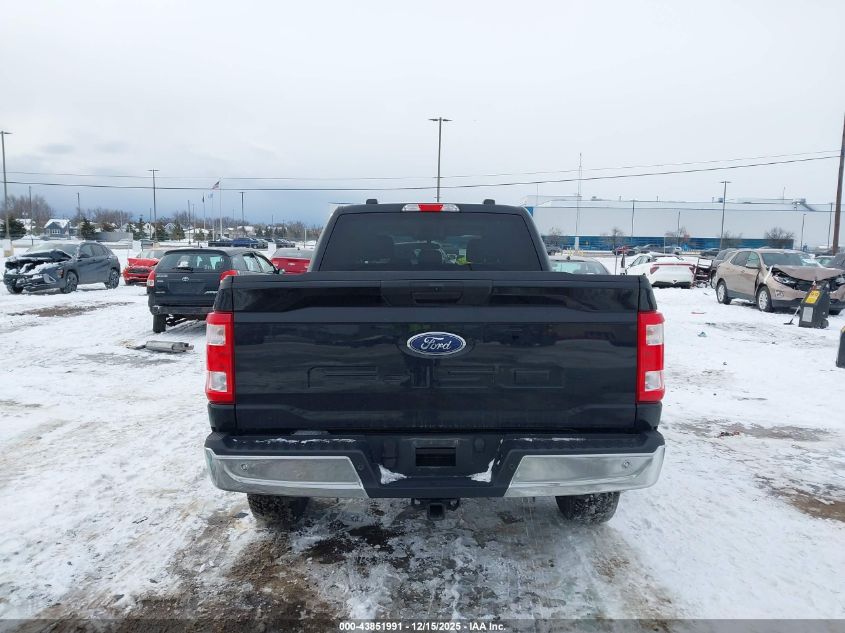 2022 Ford F-150 Xl VIN: 1FTFW1ED7NFB30176 Lot: 43851991