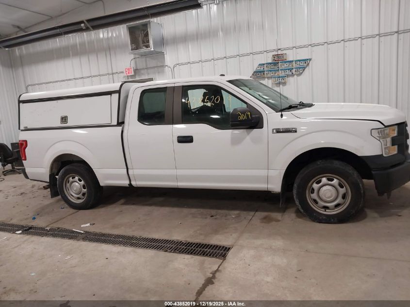 2017 Ford F-150 Xl VIN: 1FTEX1C89HKE24138 Lot: 43852019
