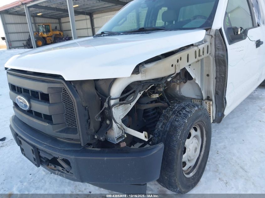 2017 Ford F-150 Xl VIN: 1FTEX1C89HKE24138 Lot: 43852019