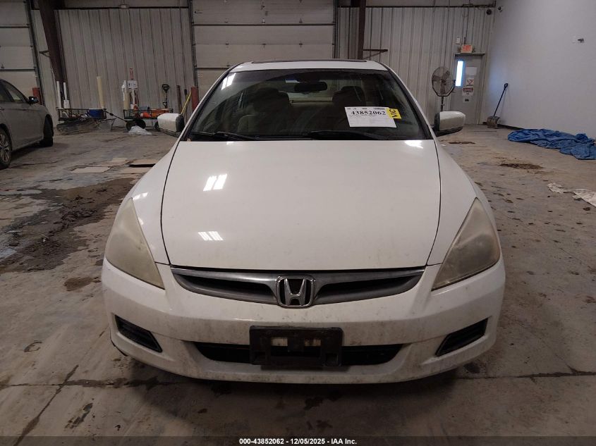 2006 Honda Accord 3.0 Lx VIN: 1HGCM66306A045983 Lot: 43852062