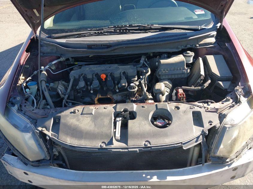 2013 Honda Civic Lx VIN: 19XFB2F55DE244355 Lot: 43852075