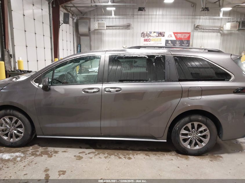 2023 Toyota Sienna Xle VIN: 5TDYRKEC6PS165923 Lot: 43852081