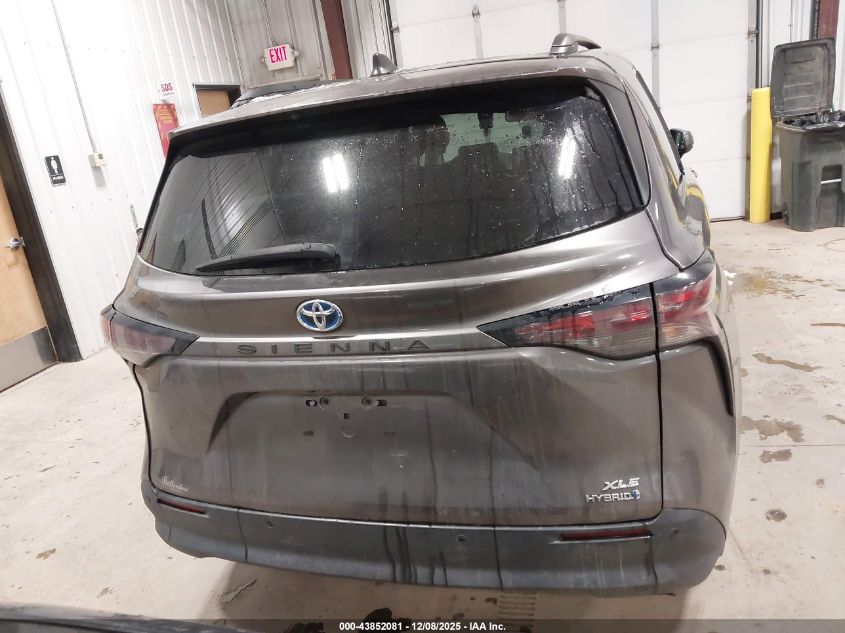 2023 Toyota Sienna Xle VIN: 5TDYRKEC6PS165923 Lot: 43852081