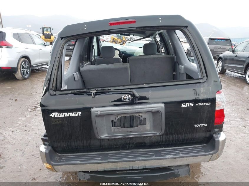 2000 Toyota 4Runner Sr5 V6 VIN: JT3HN86R3Y0281848 Lot: 43852085