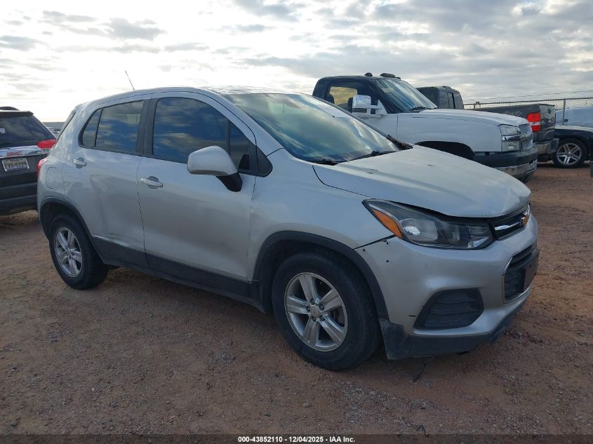 2020 Chevrolet Trax Awd Ls VIN: KL7CJNSB8LB312742 Lot: 43852110