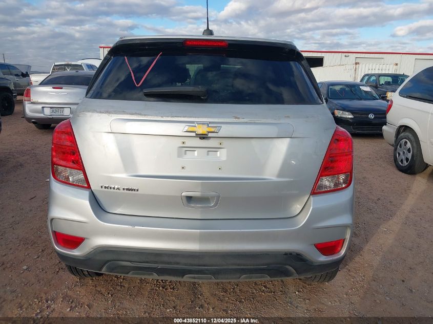 2020 Chevrolet Trax Awd Ls VIN: KL7CJNSB8LB312742 Lot: 43852110