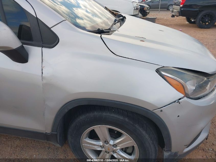 2020 Chevrolet Trax Awd Ls VIN: KL7CJNSB8LB312742 Lot: 43852110