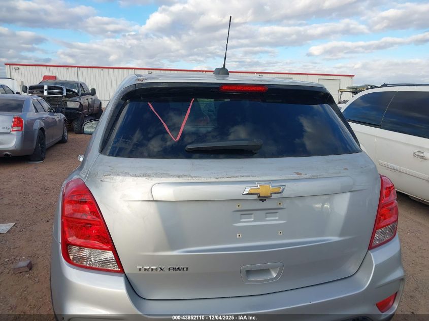 2020 Chevrolet Trax Awd Ls VIN: KL7CJNSB8LB312742 Lot: 43852110