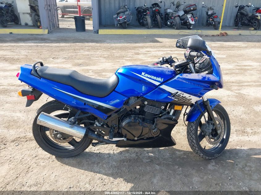 2007 Kawasaki Ex500 D VIN: JKAEXVD157A103608 Lot: 43852117