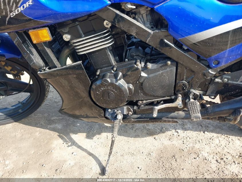 2007 Kawasaki Ex500 D VIN: JKAEXVD157A103608 Lot: 43852117