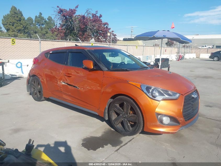 HYUNDAI VELOSTER TURBO W/BLACK