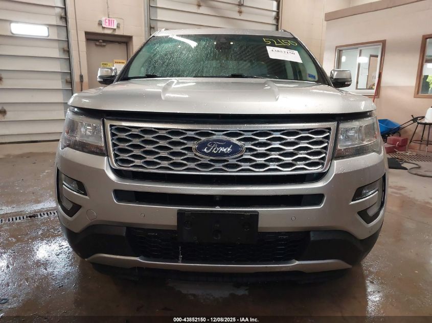 2016 Ford Explorer Platinum VIN: 1FM5K8HT2GGB60049 Lot: 43852150