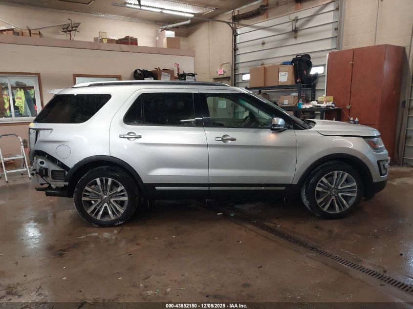 2016 Ford Explorer Platinum VIN: 1FM5K8HT2GGB60049 Lot: 43852150