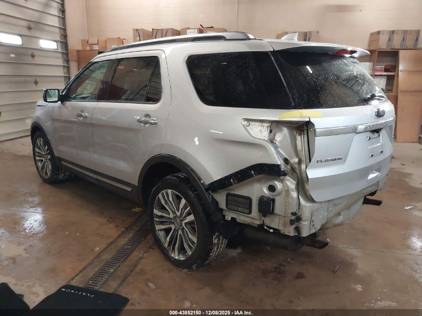 2016 Ford Explorer Platinum VIN: 1FM5K8HT2GGB60049 Lot: 43852150