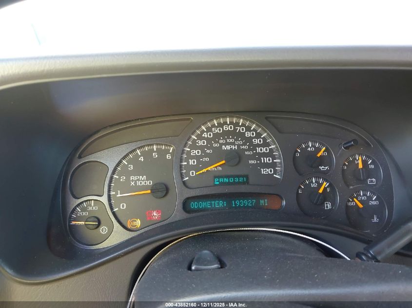 2003 Chevrolet Silverado 1500Hd Lt VIN: 1GCGC13U23F147531 Lot: 43852160