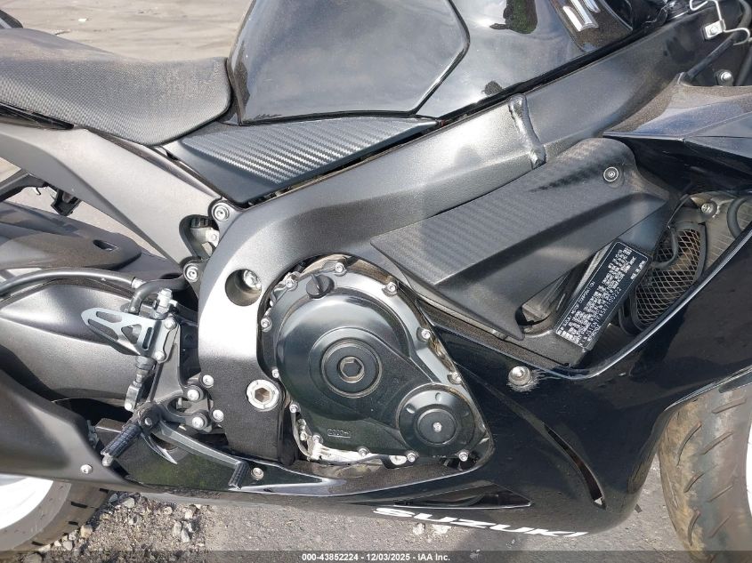 2019 Suzuki Gsx-R600 VIN: JS1GN7FA5K7100222 Lot: 43852224