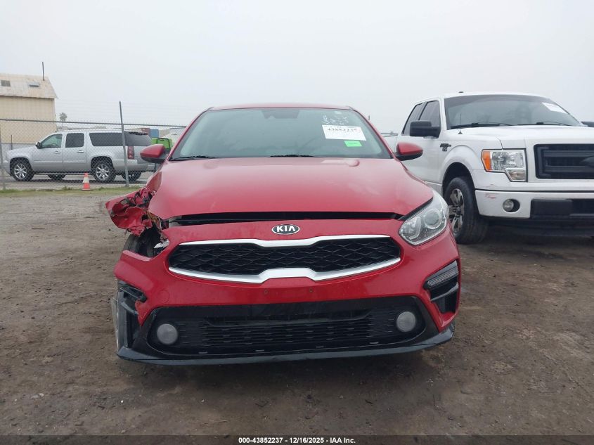 2021 Kia Forte Lxs VIN: 3KPF24AD0ME395565 Lot: 43852237