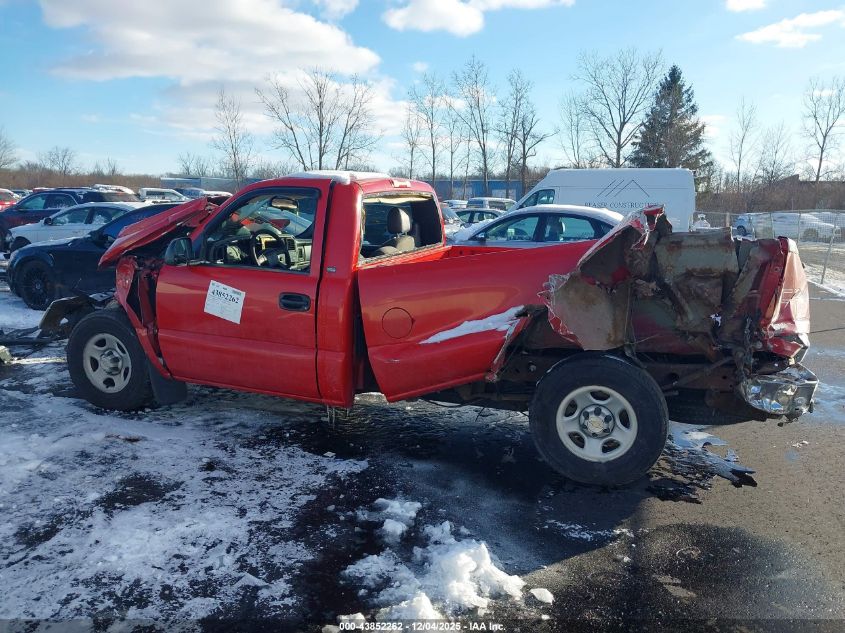 2003 Chevrolet Silverado 1500 Work Truck VIN: 1GCEC14X03Z272400 Lot: 43852262