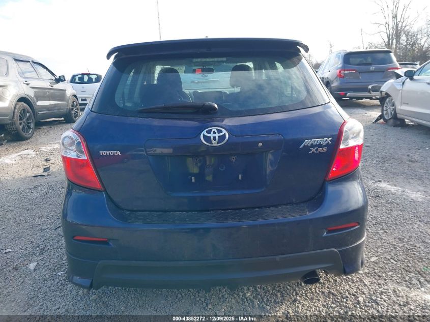2009 Toyota Matrix Xrs VIN: 2T1GE40E79C002737 Lot: 43852272