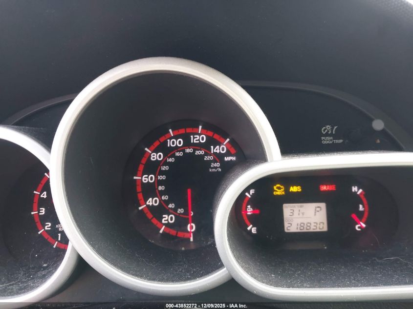 2009 Toyota Matrix Xrs VIN: 2T1GE40E79C002737 Lot: 43852272