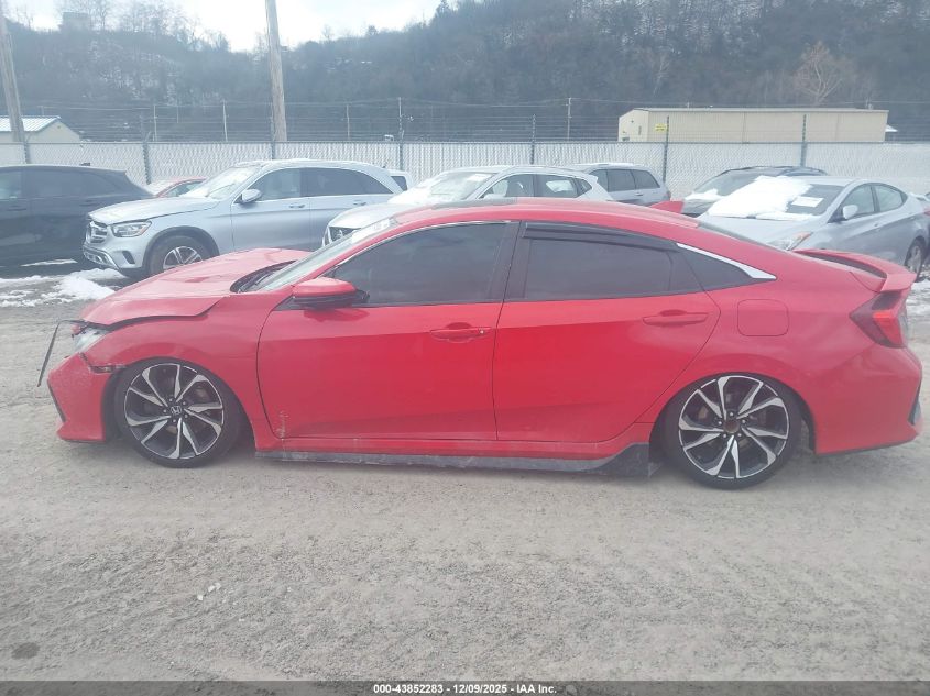2018 Honda Civic Si VIN: 2HGFC1E55JH705967 Lot: 43852283