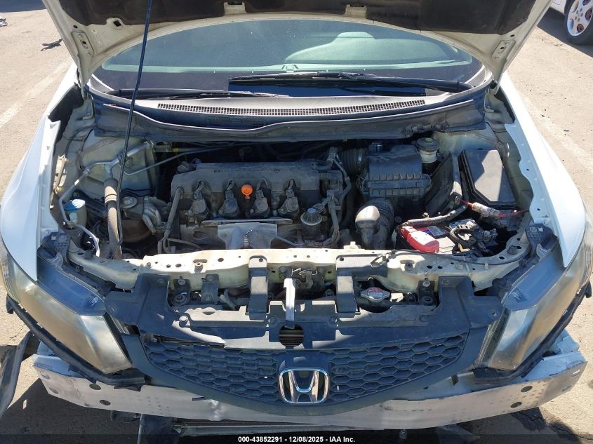 2013 Honda Civic Lx VIN: 2HGFG3B54DH516431 Lot: 43852291