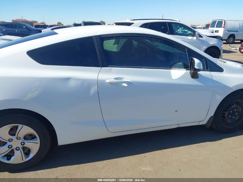 2013 Honda Civic Lx VIN: 2HGFG3B54DH516431 Lot: 43852291